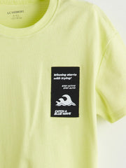 LCW Kids Crew Neck Printed BoyS T-Shirt