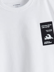 LCW Kids Crew Neck Printed BoyS T-Shirt