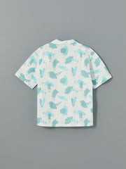 LCW Kids White Patterned Boy Shirt
