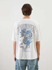 Xside Crew Neck Printed Combed Cotton Men T-Shirt