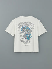 Xside Crew Neck Printed Combed Cotton Men T-Shirt