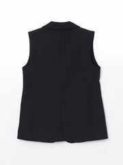 LCW Classic Jacket Collar Women Classic Vest
