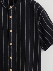 LCW Kids Striped Collar Boy Shirt