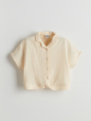 LCW Kids Short Sleeve Girl Shirt And Shorts