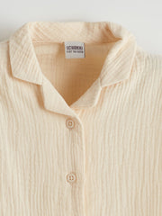 LCW Kids Short Sleeve Girl Shirt And Shorts