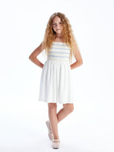 LCW Kids Square Neck GirlS Dress