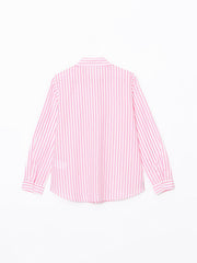 Xside Striped Poplin Women Shirt