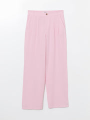 Xside Linen Blend Women Pleated Trousers
