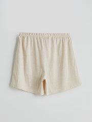 LCW Young Bear Teddy Printed Women Shorts Pajama Bottoms 2-Pack