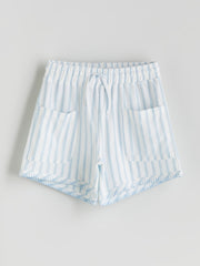 LCW Kids Elastic Waist Girls Shorts