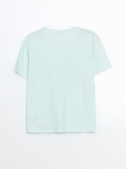 LCW Kids Crew Neck Plain Boy T-Shirt