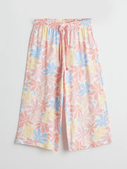 LCW Dream Petite Elastic Waist Women Capri Pajama Bottoms