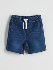 LCW Kids Elastic Waist Boy Jean Shorts