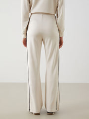 LCW Modest Beige Elastic Waist Women Hijab Sweatpants