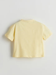 LCW Kids Crew Neck Girls T-Shirt