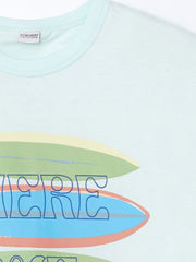 LCW Kids Crew Neck Boy T-Shirt And Shorts