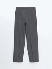 LCW Vision Grey Slim Fit Women Trousers