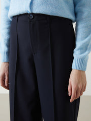 LCW Vision Grey Slim Fit Women Trousers