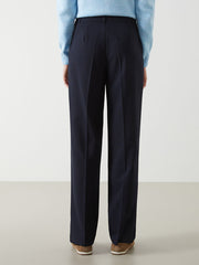 LCW Vision Grey Slim Fit Women Trousers