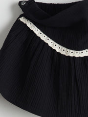 LCW Kids Elastic Waist Pleated Girl Skirt