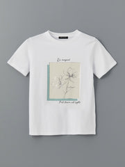 LCW Comfort Crew Neck Printed Women T-Shirt