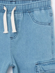 LCW Kids Indigo Elastic Waist Boy Jean Trousers