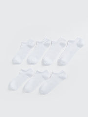 LCW ACCESSORIES White Men Ankle Socks 7 Pack