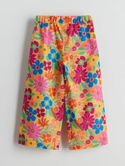 LCW Baby Crew Neck Floral Girl Blouse And Pants 2-Pack