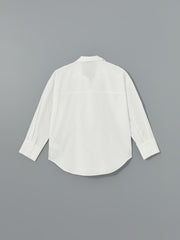 LCW Vision Openwork Oversize Women Shirt