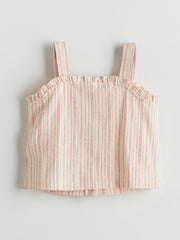 LCW Kids Strap Girls Blouse And Shorts 2-Pack