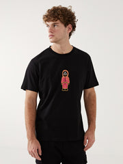 Xside Crew Neck Short Sleeve Squid Game Printed Combed Cotton Men T-Shirt