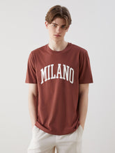 Xside Crew Neck Milano Printed Combed Cotton Men T-Shirt
