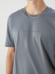 Xside Crew Neck Printed Combed Cotton Men T-Shirt