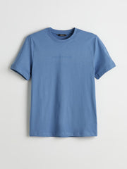 Xside Crew Neck Printed Combed Cotton Men T-Shirt