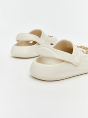 LCW Steps Printed Girls Beach Sandals