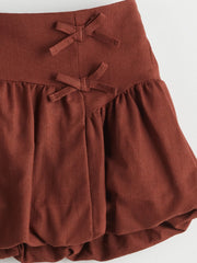 LCW Kids Ribbon Detailed Girl Skirt