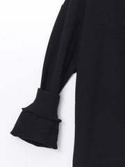 LCW Modest Crew Neck Embroidered Women Sweatshirt Tunic