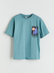 LCW Kids Crew Neck Boy T-Shirt