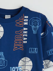 LCW Kids Crew Neck Boy T-Shirt