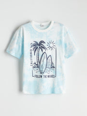 LCW Kids Crew Neck Boys T-Shirt And Shorts