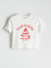 LCW Kids Crew Neck Printed Girls T-Shirt
