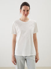 LCW Classic Crew Neck Beaded Women T-Shirt