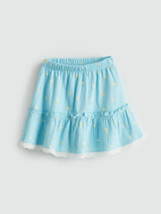 LCW Kids Floral Girl Blouse And Skirt 2-Pack