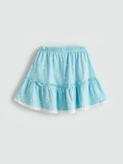 LCW Kids Floral Girl Blouse And Skirt 2-Pack