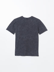 LCWAIKIKI Classic Anthracite Crew Neck Printed Women T-Shirt