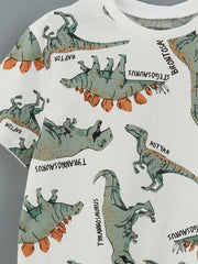 LCW Kids Crew Neck Boy T-Shirt And Shorts