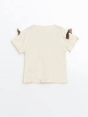 LCW Kids Printed Girls T-Shirt And Tutu Skirt 2-Pack