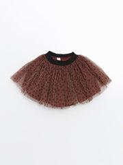 LCW Kids Printed Girls T-Shirt And Tutu Skirt 2-Pack