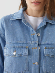 LCW Comfort Stoned Women Jean Shirt
