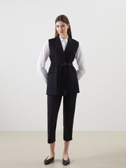 LCW Modest Jacket Collar Women Classic Vest